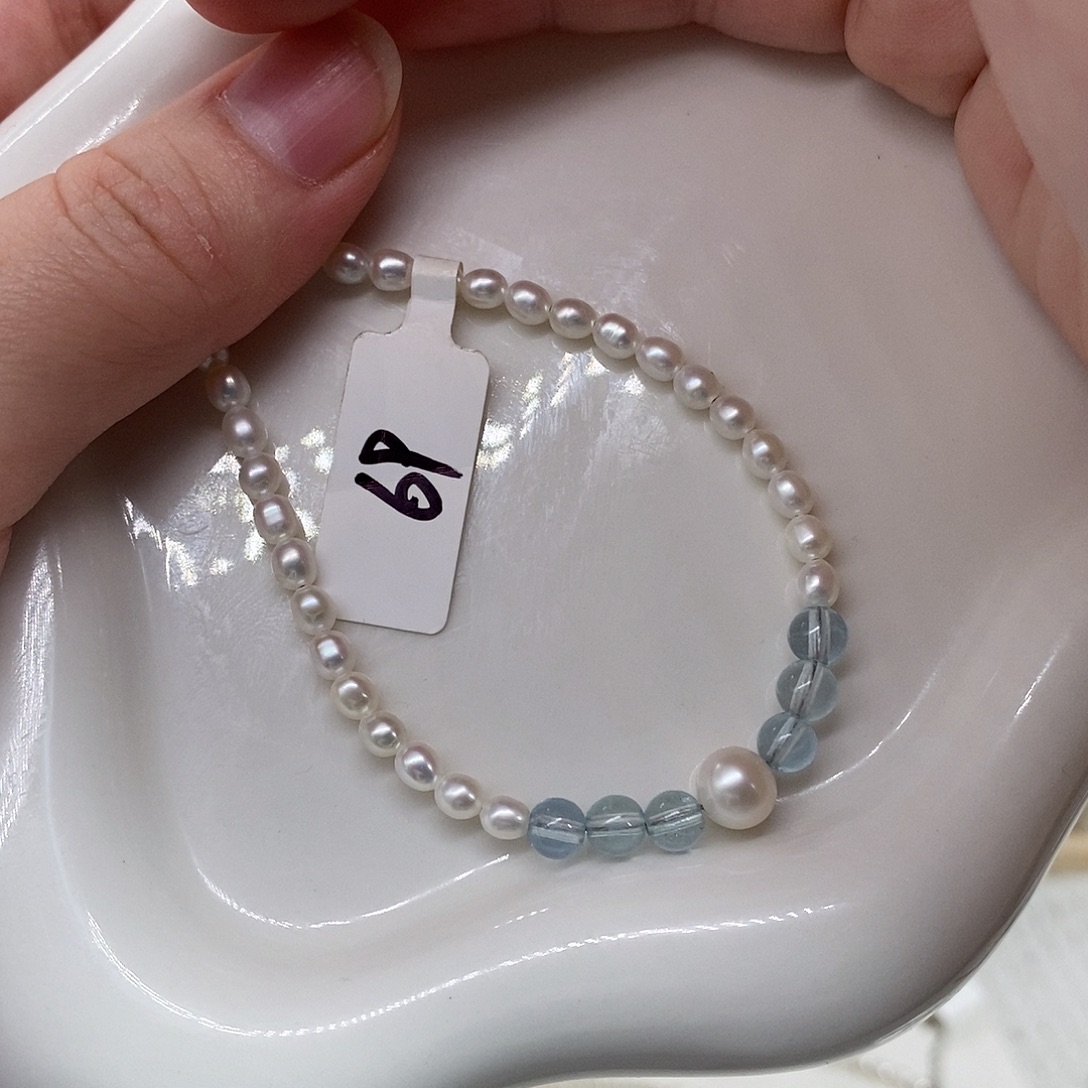 银S925镶嵌淡水珍珠耳饰