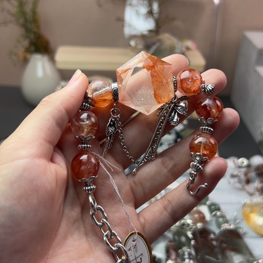 水晶手链合金S****?手串