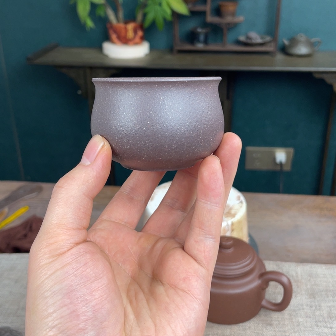 茶杯紫泥宜兴紫砂工艺
