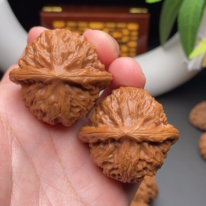 文玩核桃把件宫灯42