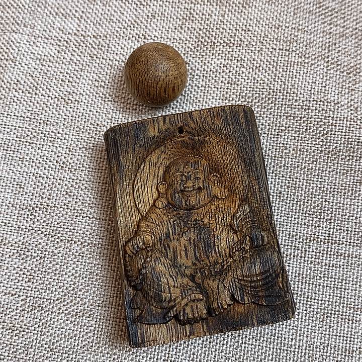 沉香沉香碎屑唯*沉香块料10克加散珠一颗多样发