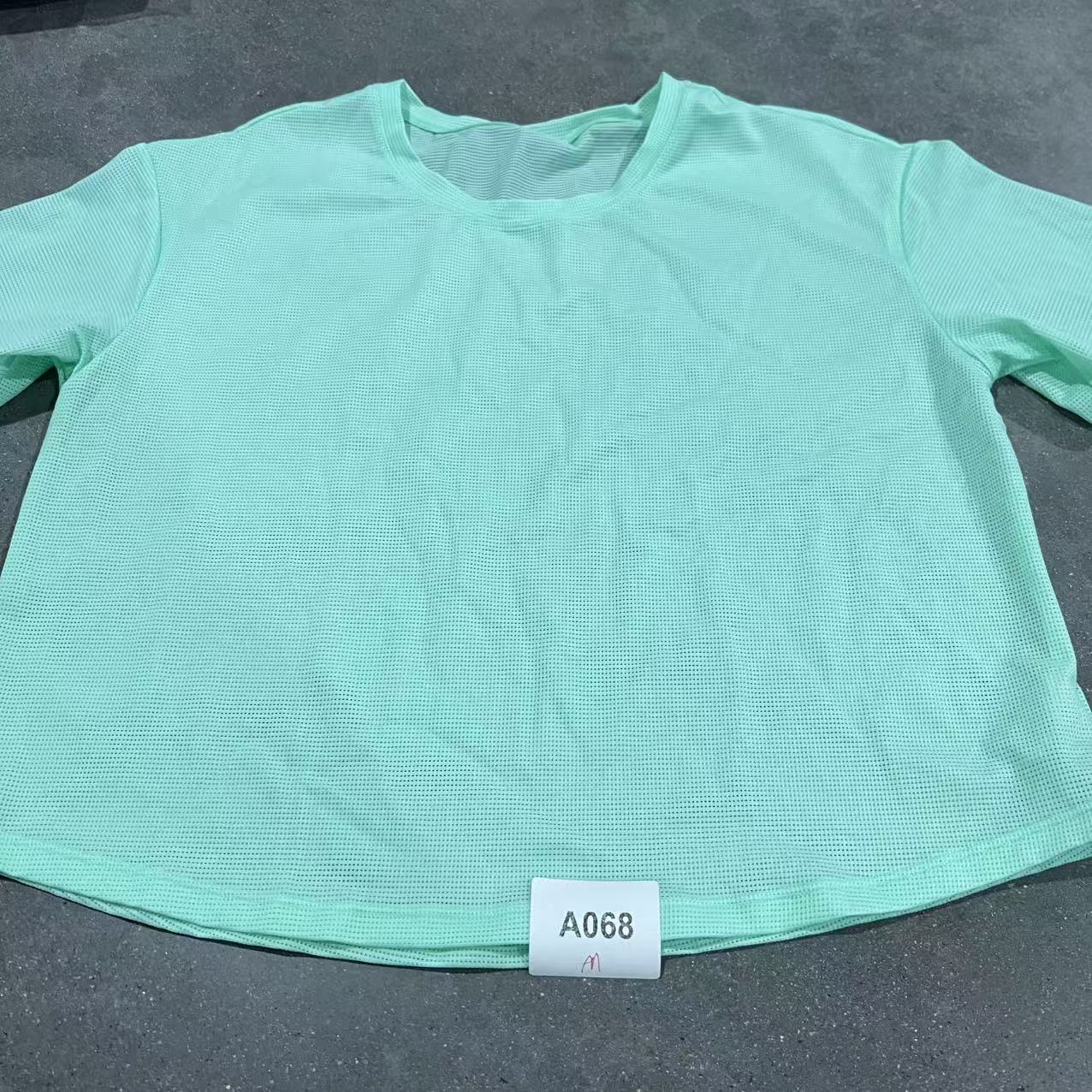 A068高端品牌修身舒适时尚休闲短袖瑜伽