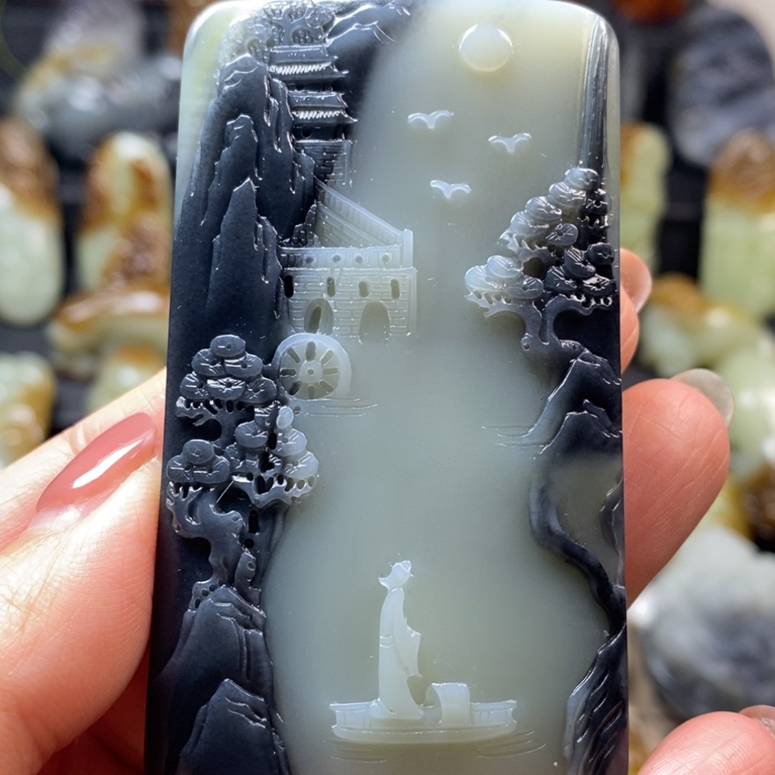 未镶嵌和田玉把件