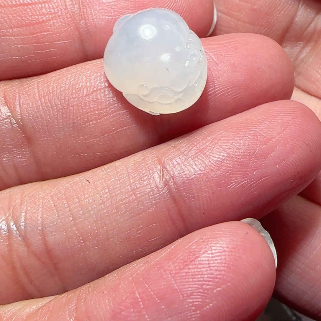 涛***哥定制翡翠未镶嵌天然翡翠金蟾