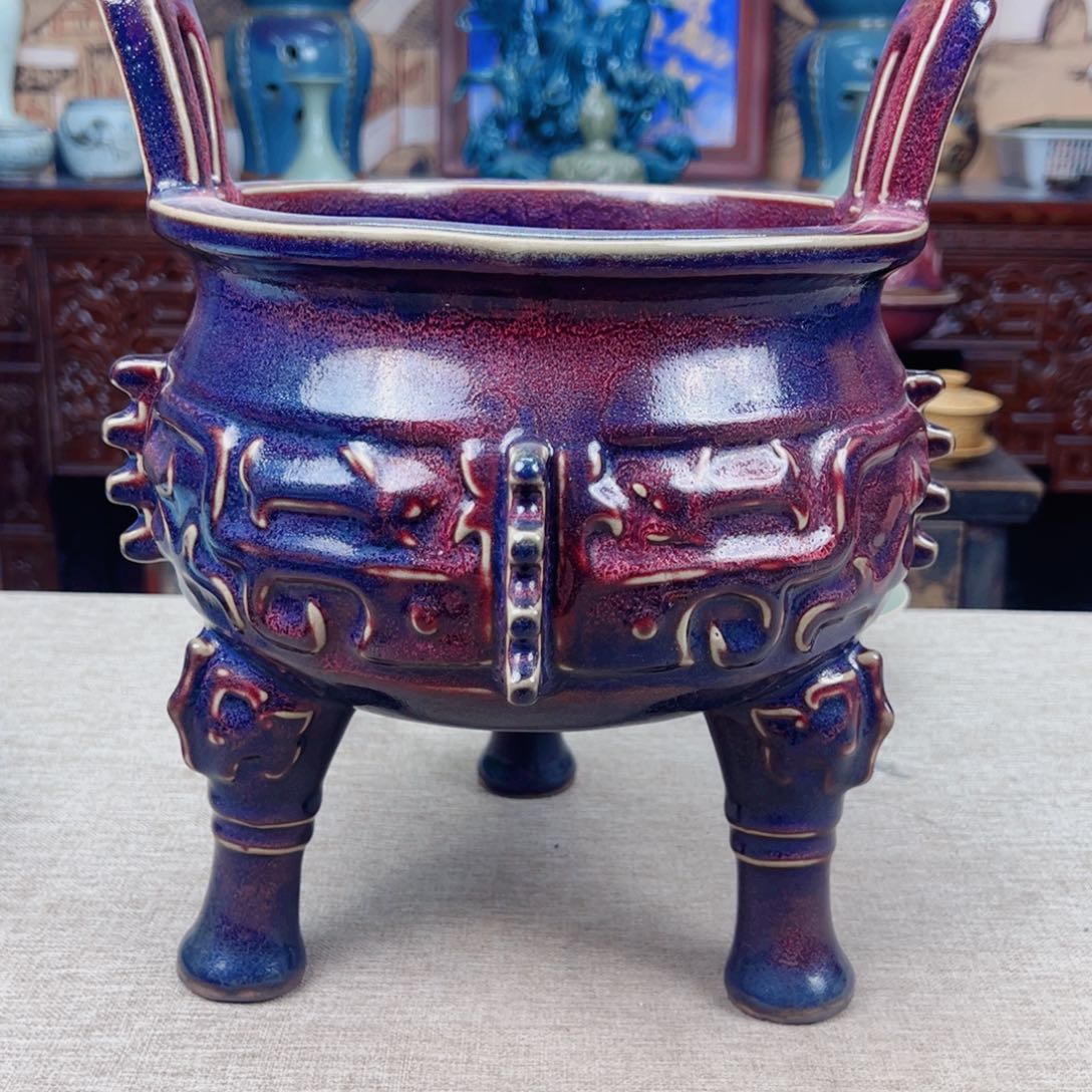 瓷片正能量陶瓷艺术品