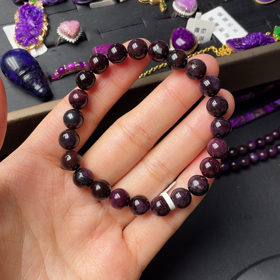 苏纪石（舒俱来）未镶嵌手链