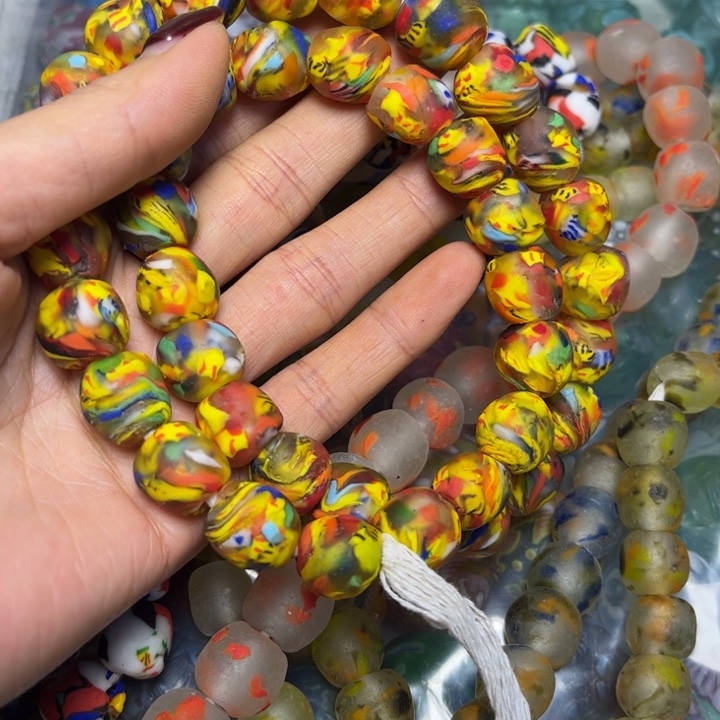 玻璃颈饰3091琉璃一条