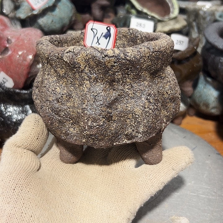 粗陶花盆制作就这样了，