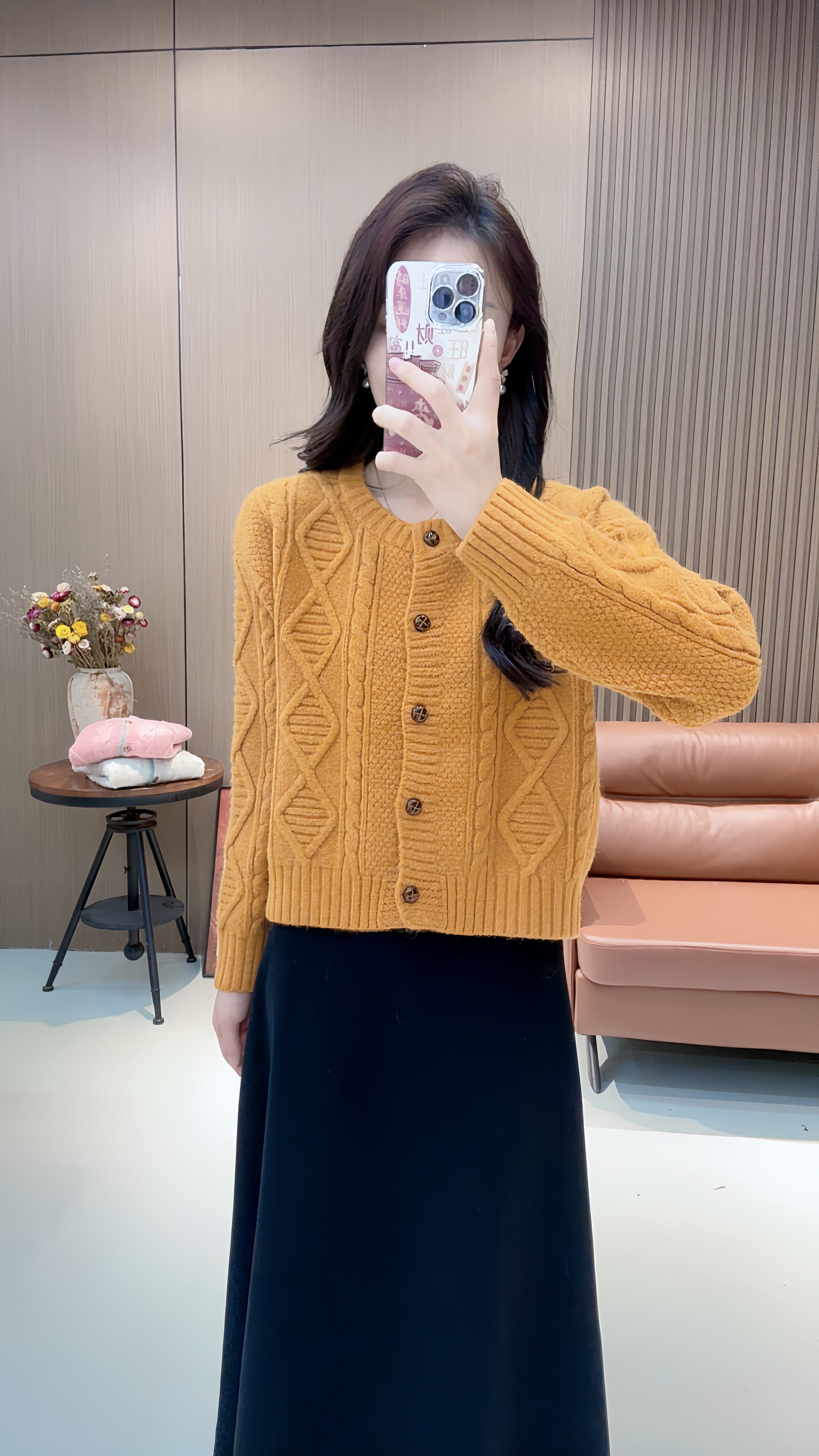 韩系圆领风百搭时尚针织衫