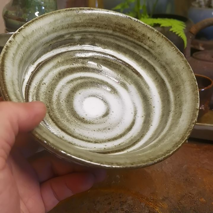 瓷片手工高温原矿窑变