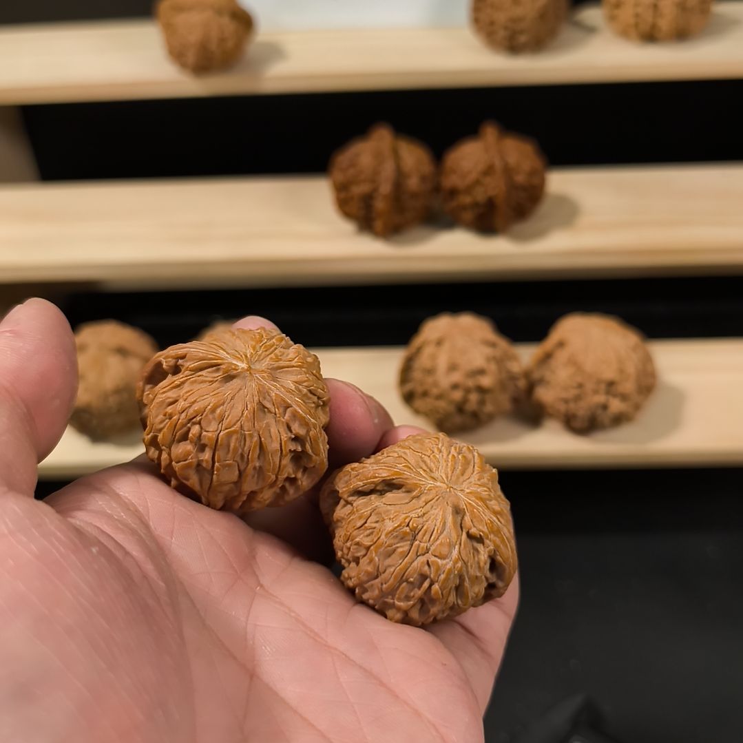 文玩核桃吊坠37磨盘