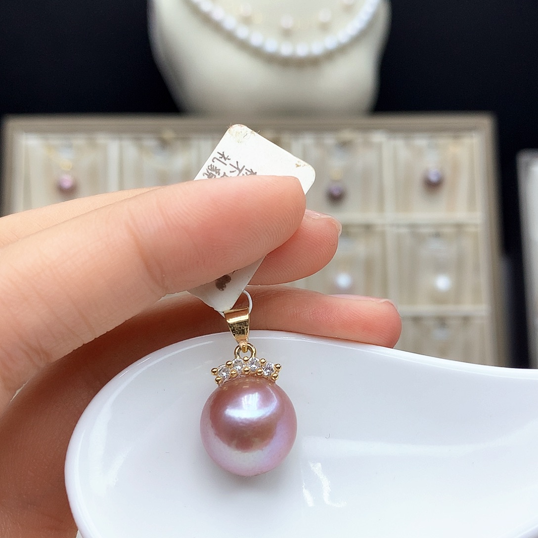 合金淡水珍珠颈饰