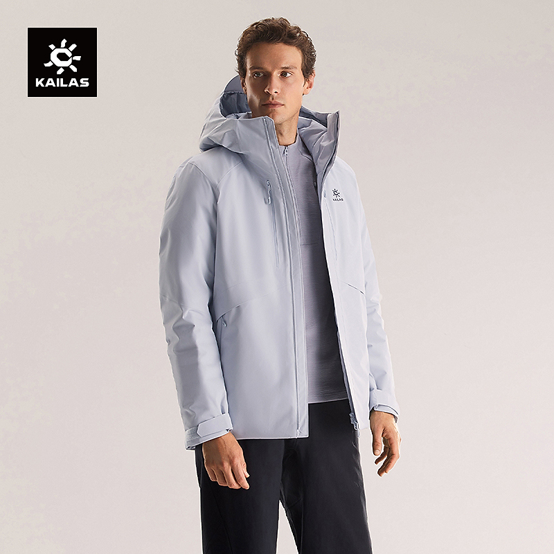 KAILAS凯乐石阿莱奇硬壳羽绒服650蓬鹅绒保暖登山徒步男KG2533110商品图