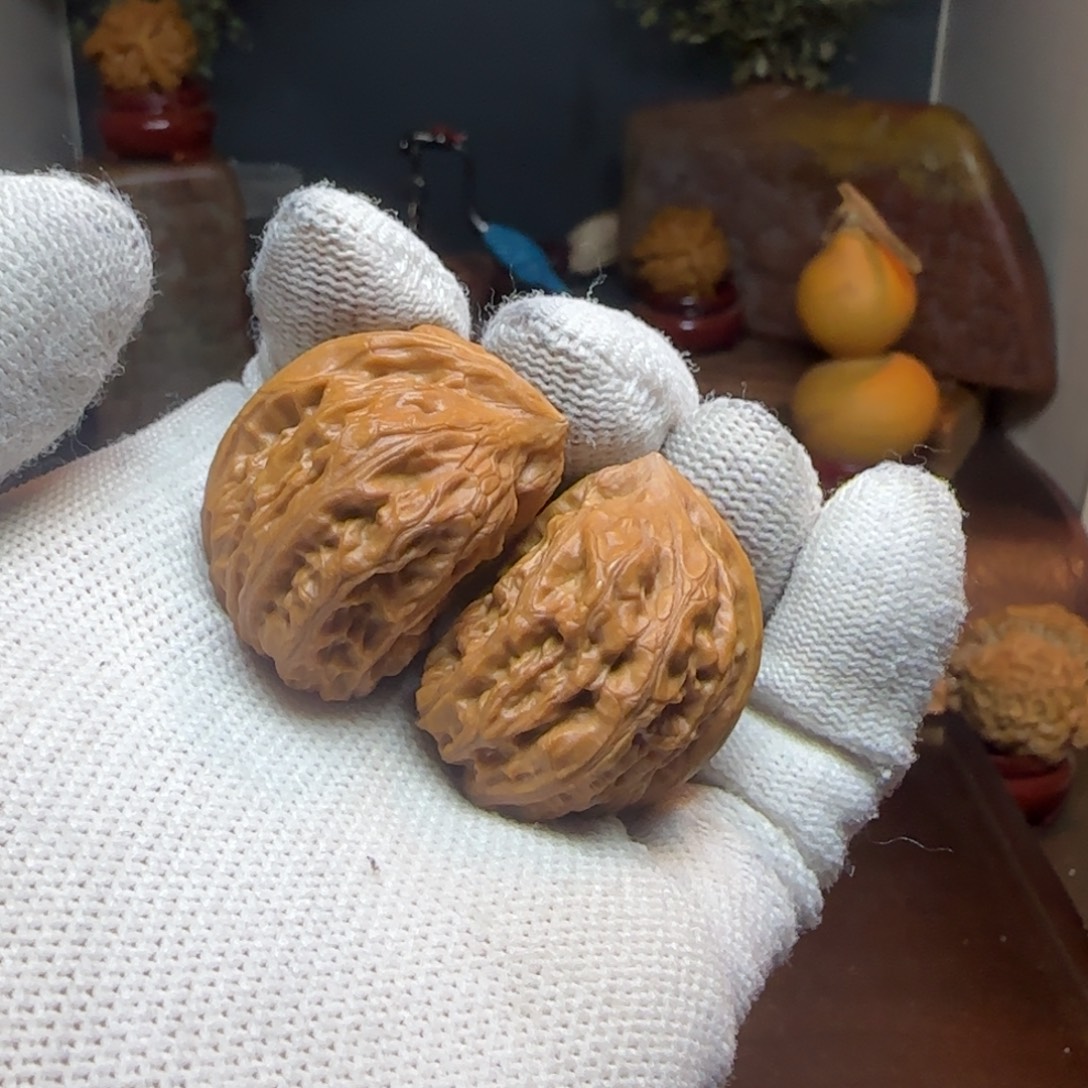 把件文玩核桃磐石（半壁江山）