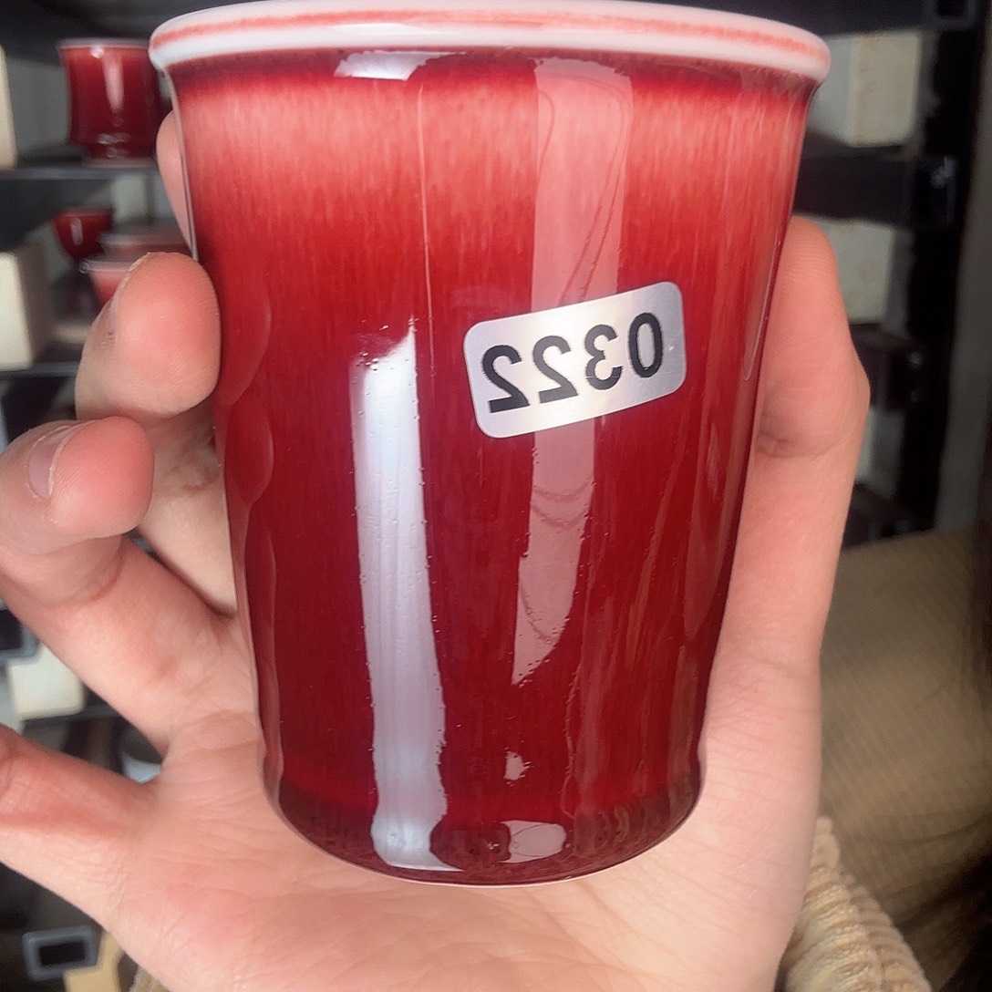 碗景德镇郎红陶瓷