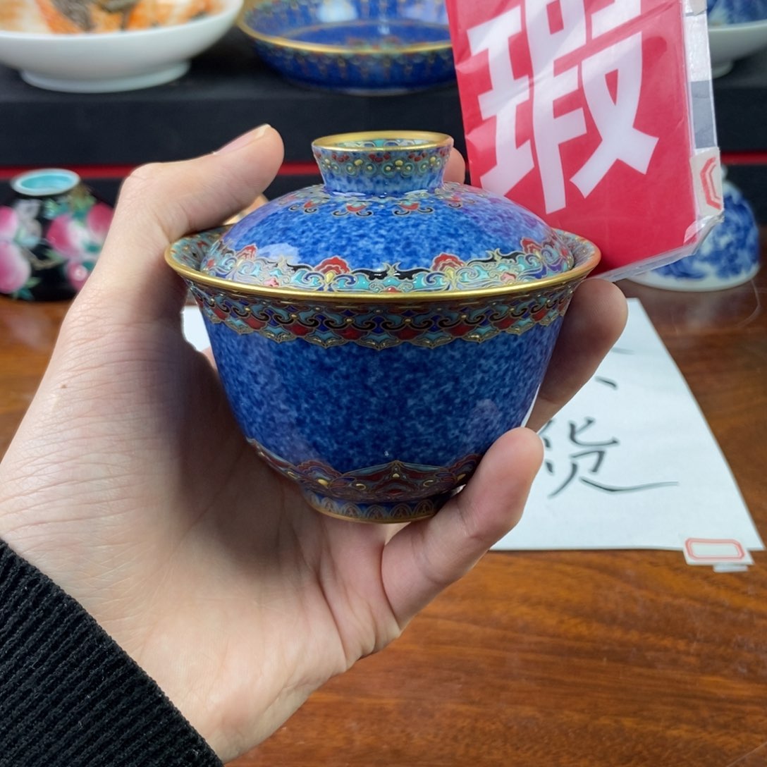 杯景德镇手绘陶瓷艺术