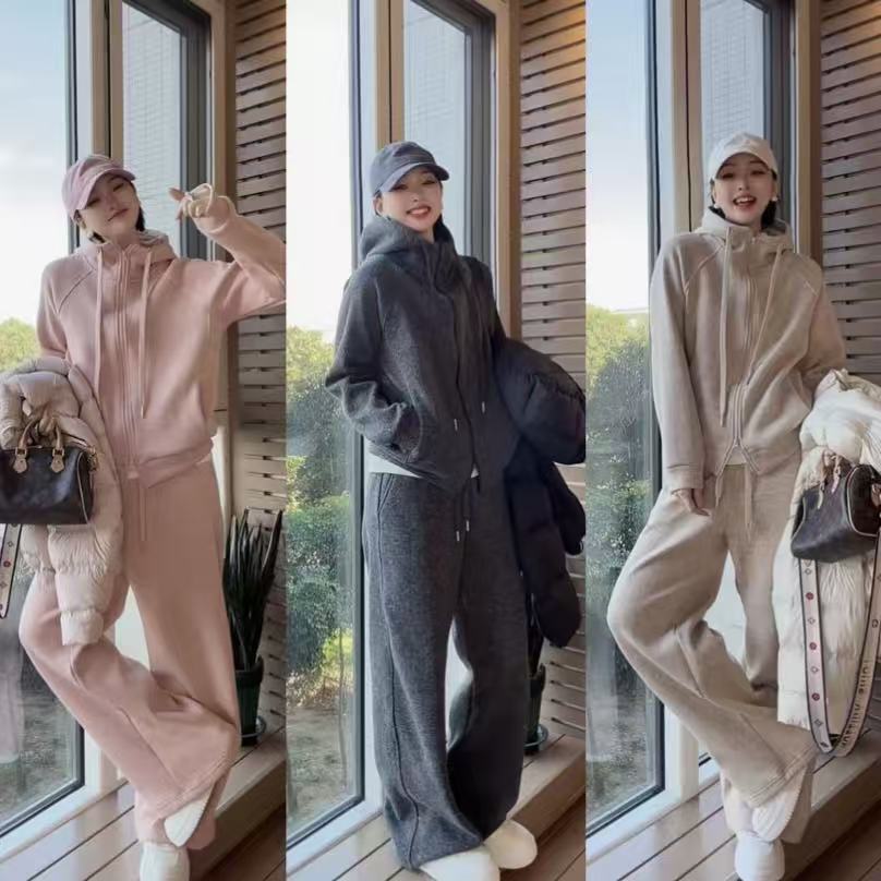 在仓货【门店新款满天星】12月上新500g精梳工艺糯米绒加绒加厚连帽