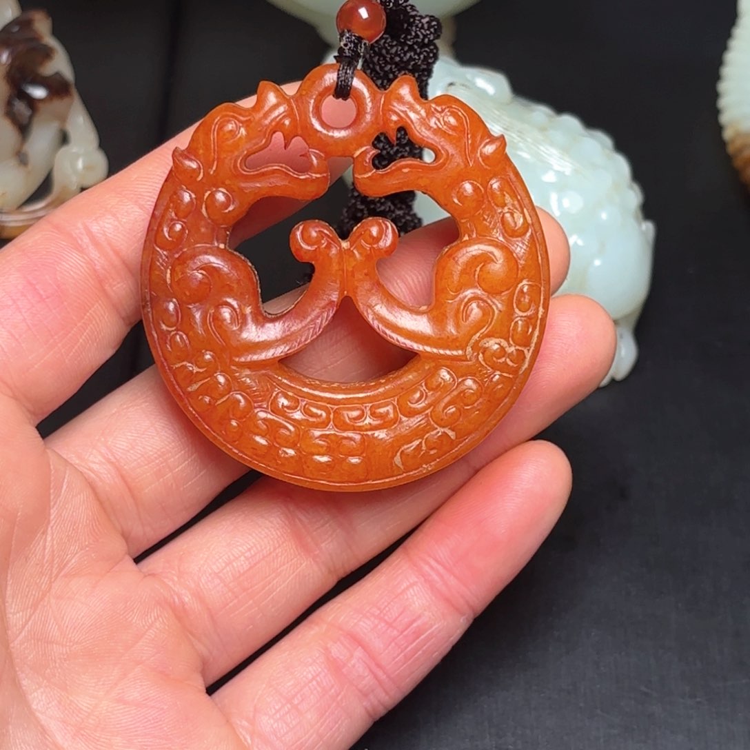 和田玉挂件未镶嵌成*