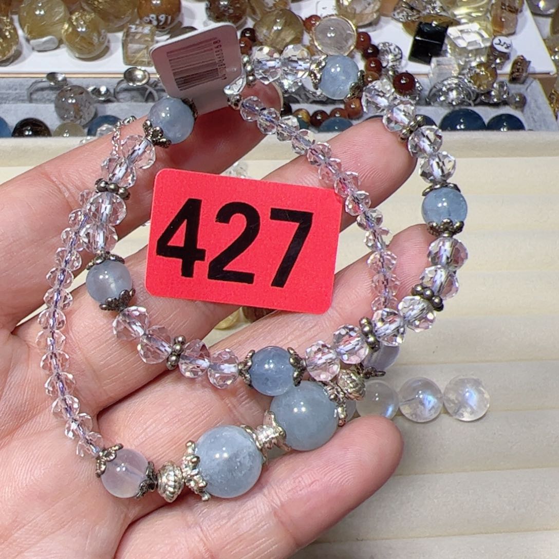 水晶颈饰未镶嵌天然