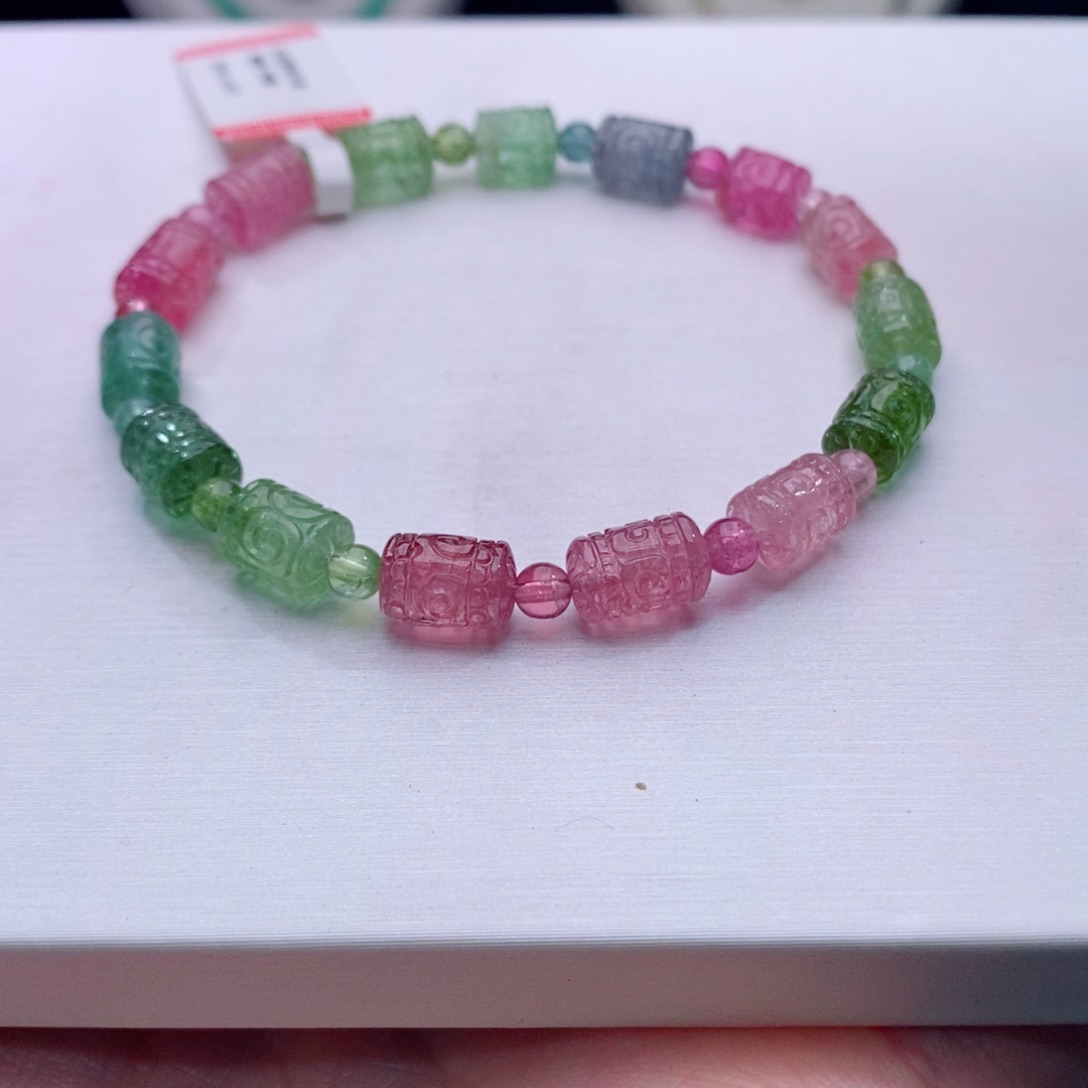 手链未镶嵌碧玺碧玺手链yy