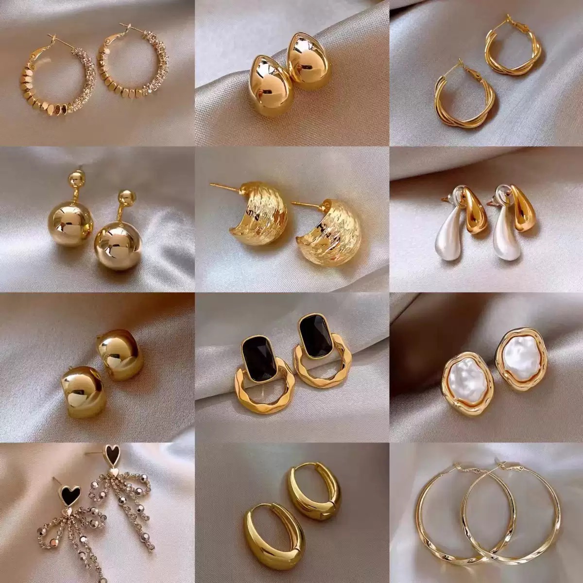 铜合金耳饰 饰品直播间扣价格加颜色 对应价格下单~