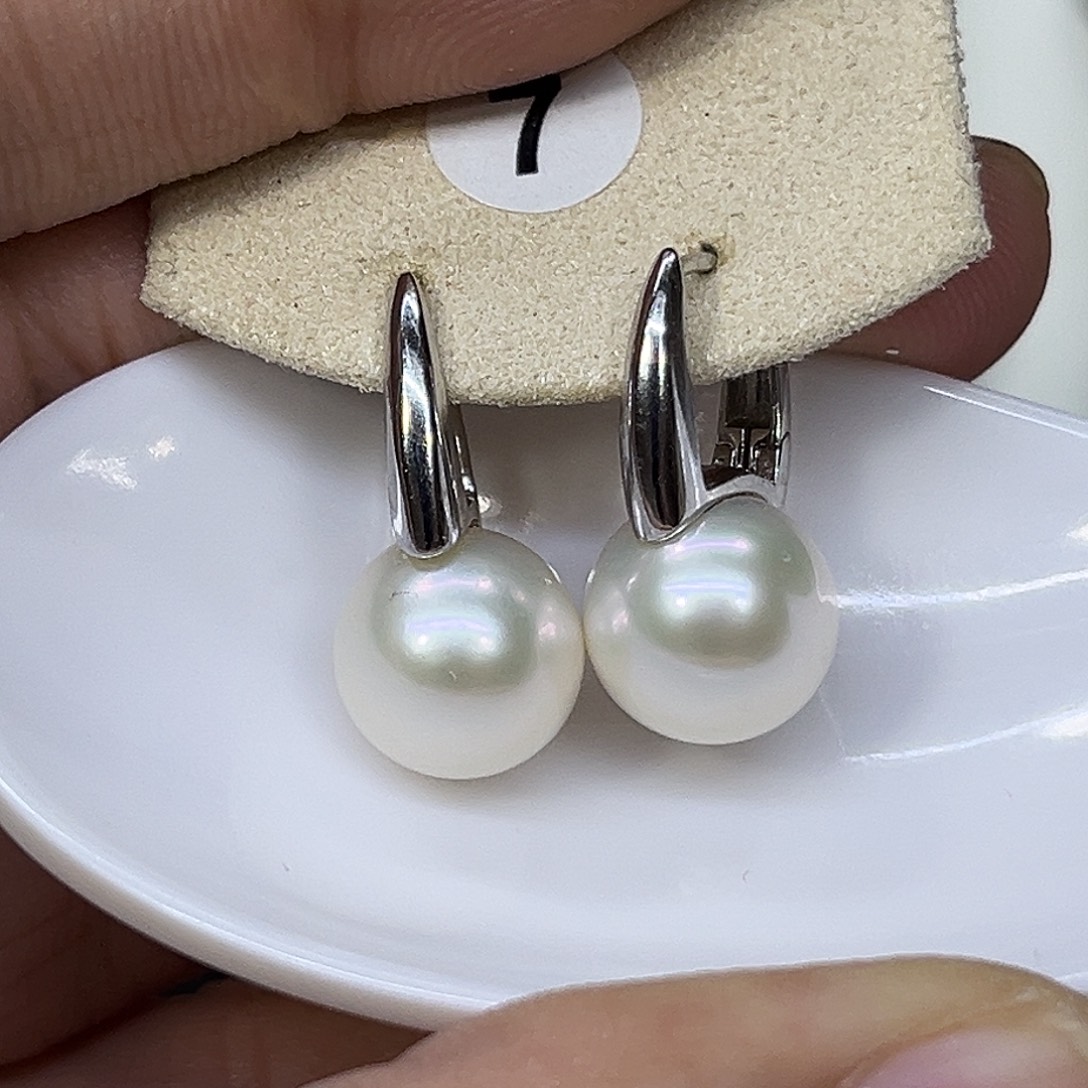 颈饰银S925镶嵌淡水珍珠