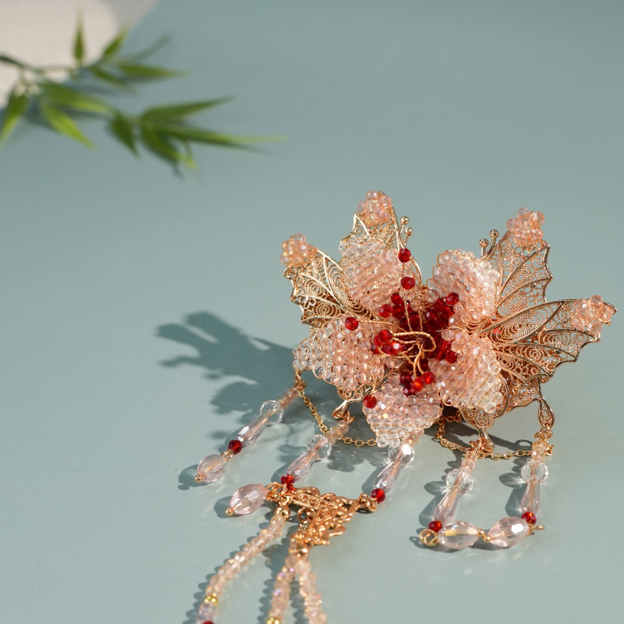 古悦倾城【桃花后压】古风汉服发饰