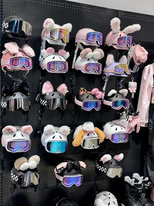 发饰头盔眼镜三件套购买链接