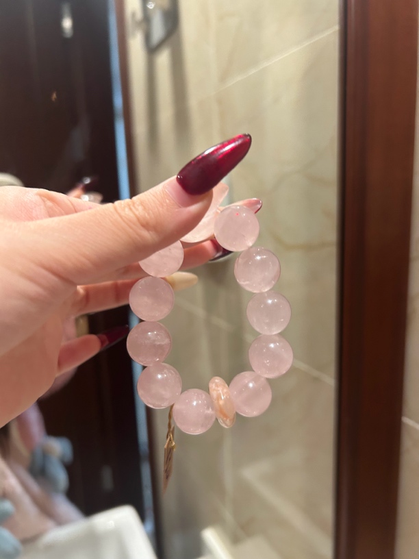 合金手链 big大马粉胖月亮樱花平安扣 手串