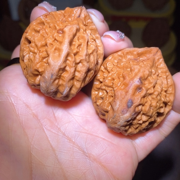 文玩核桃把件东北野生楸子小美14