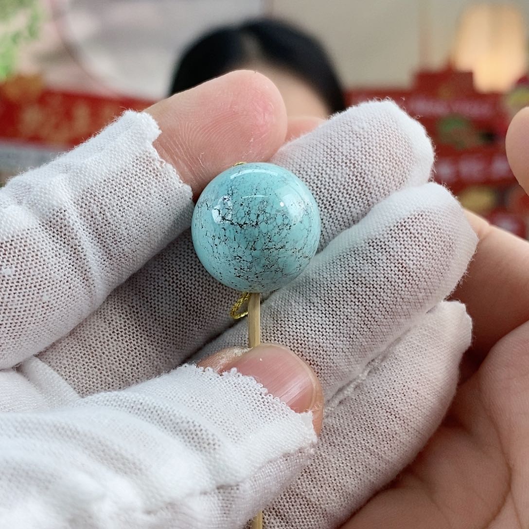 绿松石珠宝奇石未镶嵌