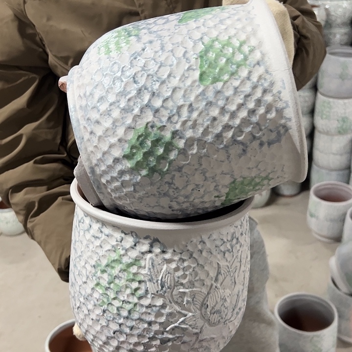 高度21厘米口20厘米微瑕