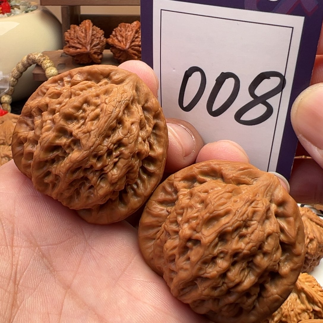 文玩核桃把件全品金公子43.5尺寸008号