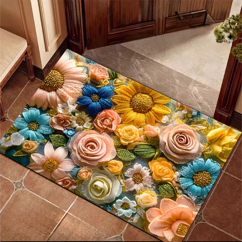 【血亏冲量】入户门垫家用吸水防滑垫瑜伽垫卧室毯门口垫家用裁剪