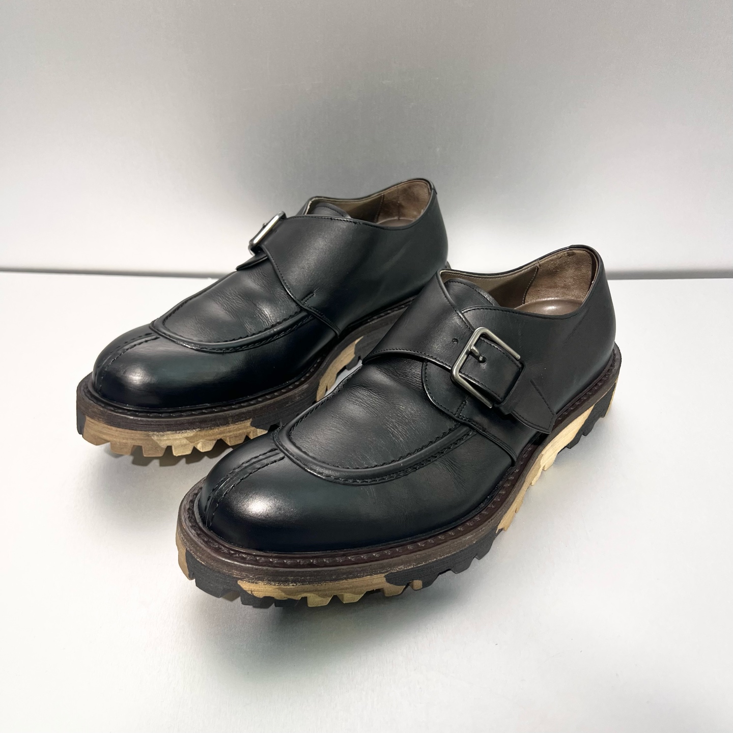 99新 YSL/圣罗兰 男士皮鞋/41码/x8089（北京）
