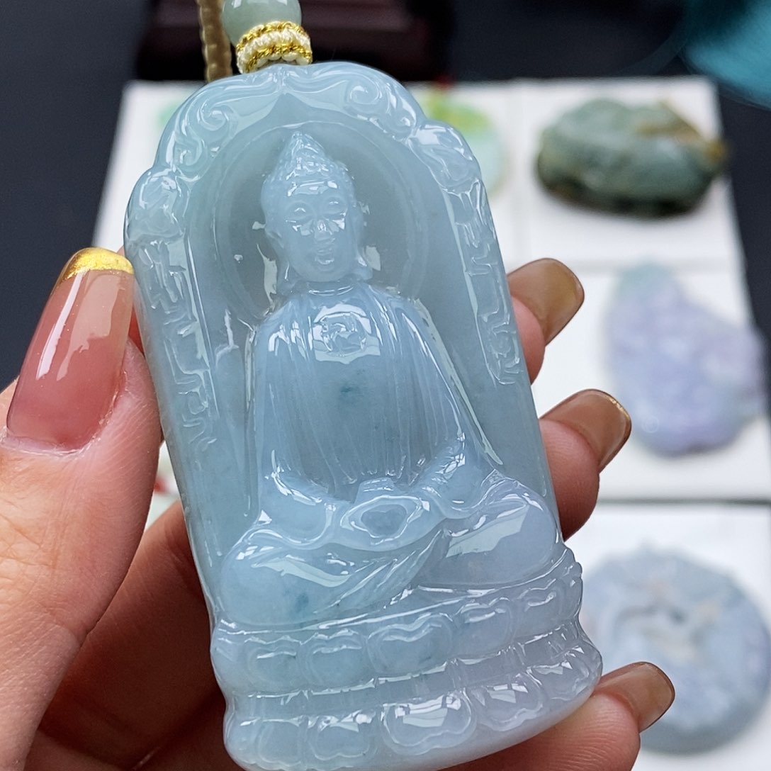 翡翠颈饰未镶嵌活*高翡翠