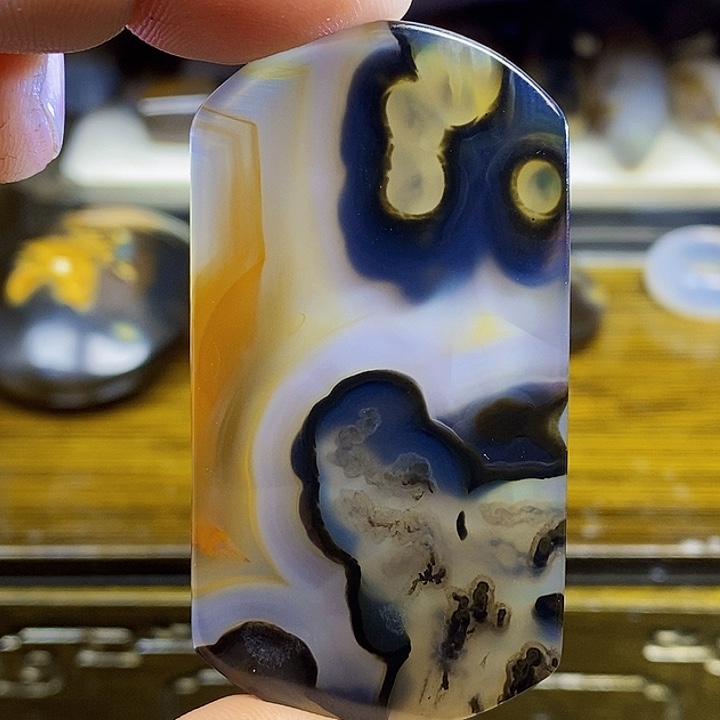 未镶嵌颈饰玛瑙/玉髓