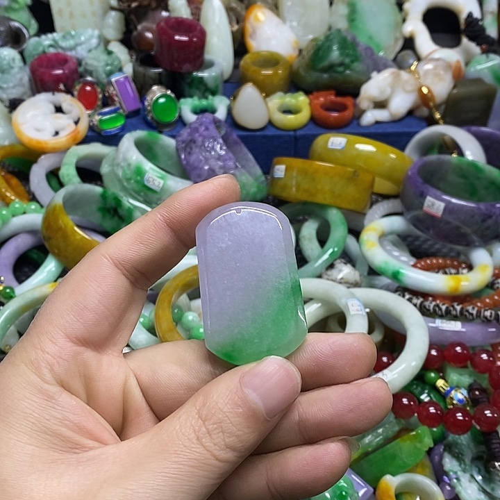 颈饰未镶嵌翡翠缅甸翡翠首饰配饰