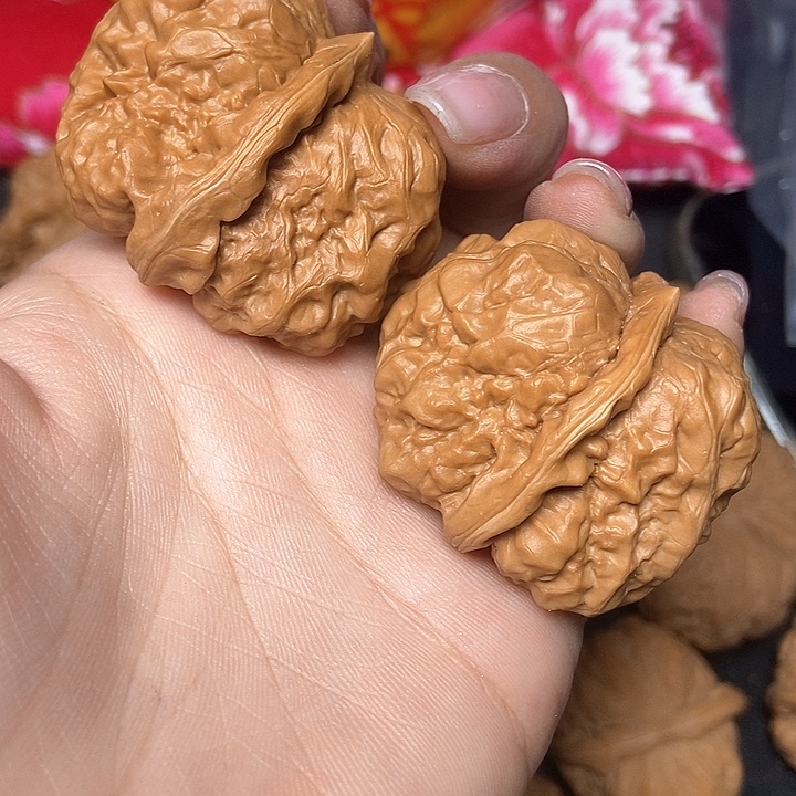 文玩核桃把件回*39蛤蟆头