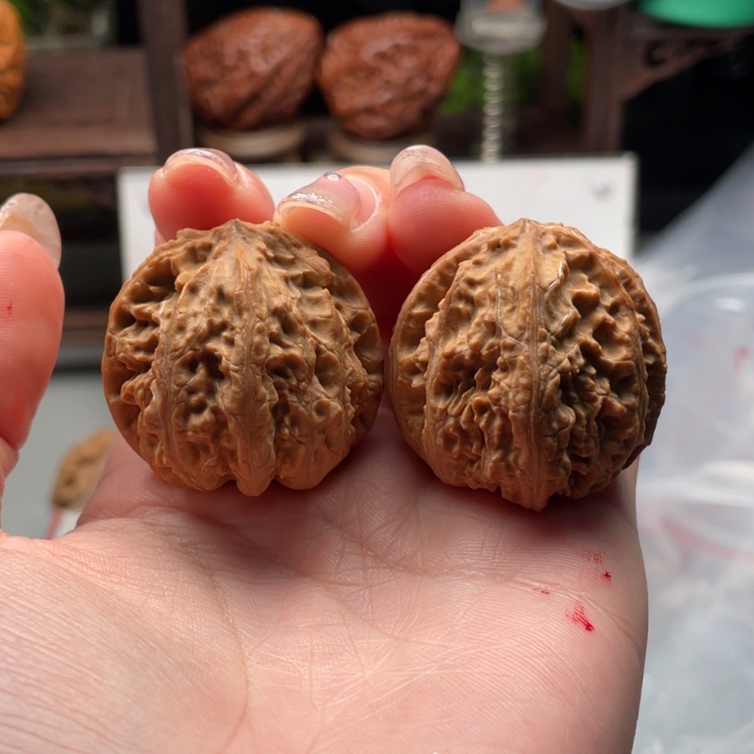 文玩核桃把件小楸千65