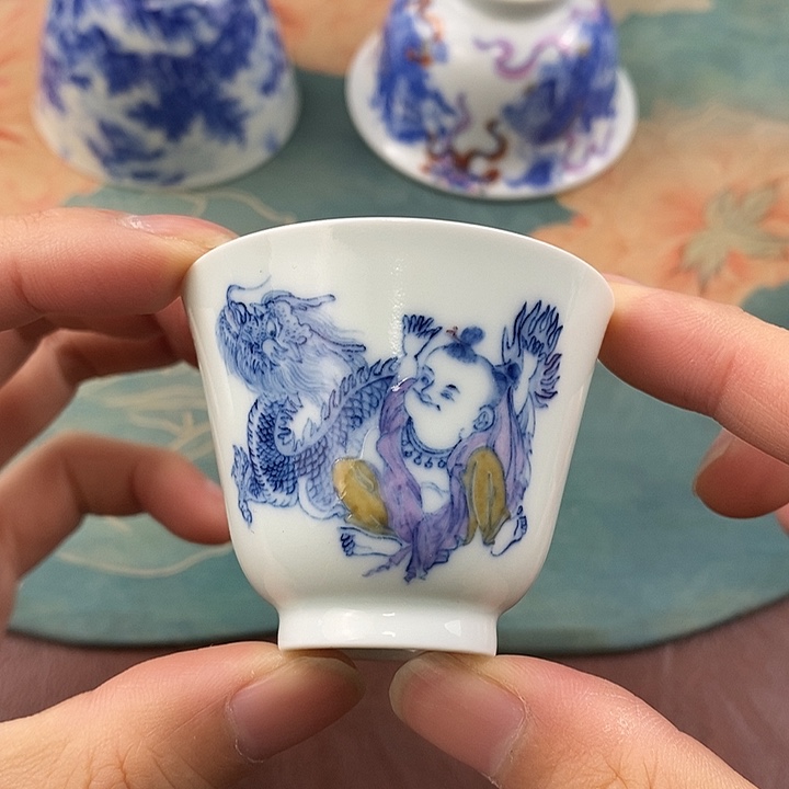 杯现代景德镇全手工全手绘茶具1688888