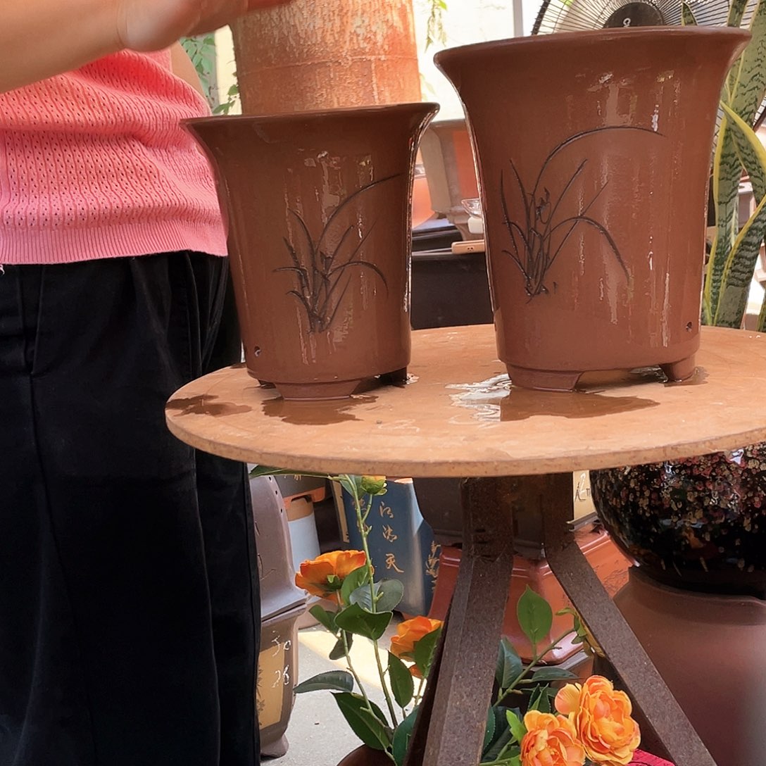 兰花盆2花盆紫砂花盆