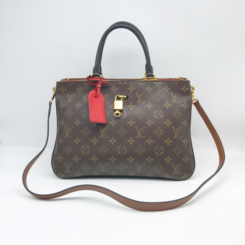 95新 LouisVuitton/路易威登 洋诚二手 LV老花拼色单肩包