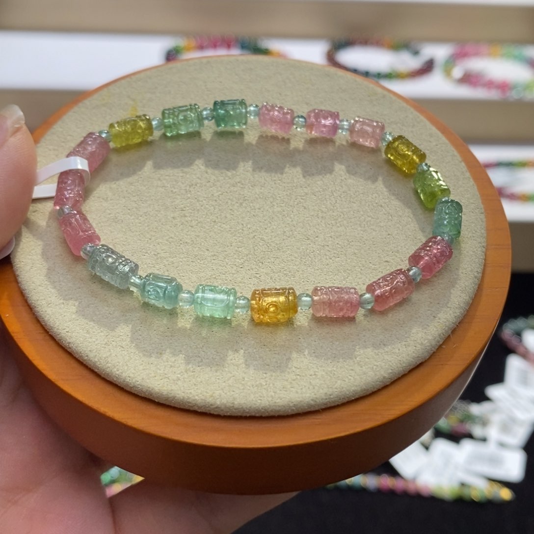 【闪购商品】碧玺手串未镶嵌M****a两天看货期