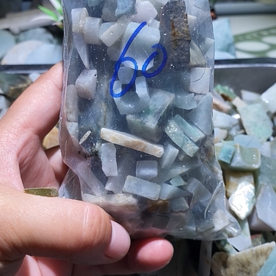 翡翠散珠鱼缸料60