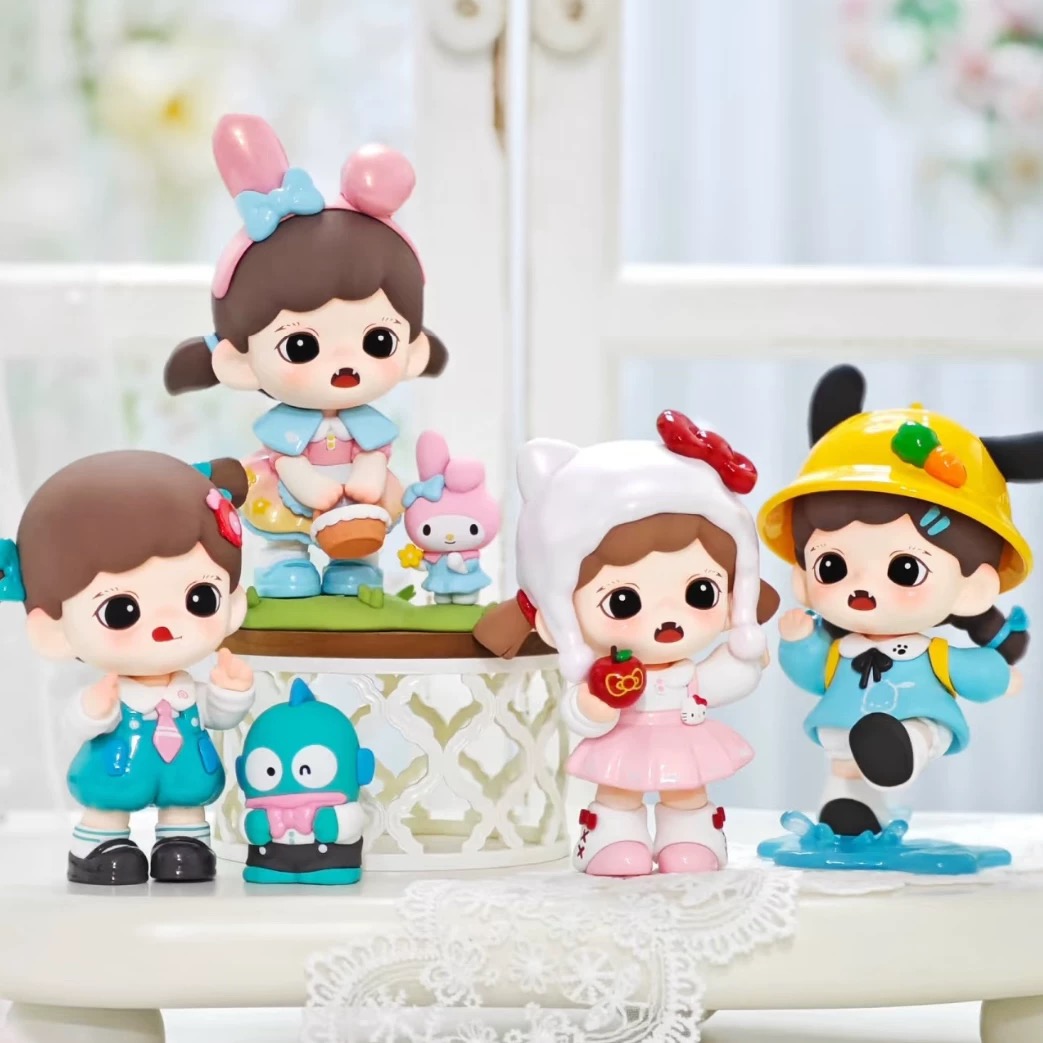 Zoraa三丽鸥美好时光潮玩盲盒公仔手办摆件
