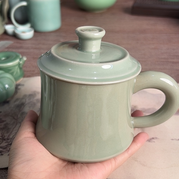 小米茶器龙泉青瓷