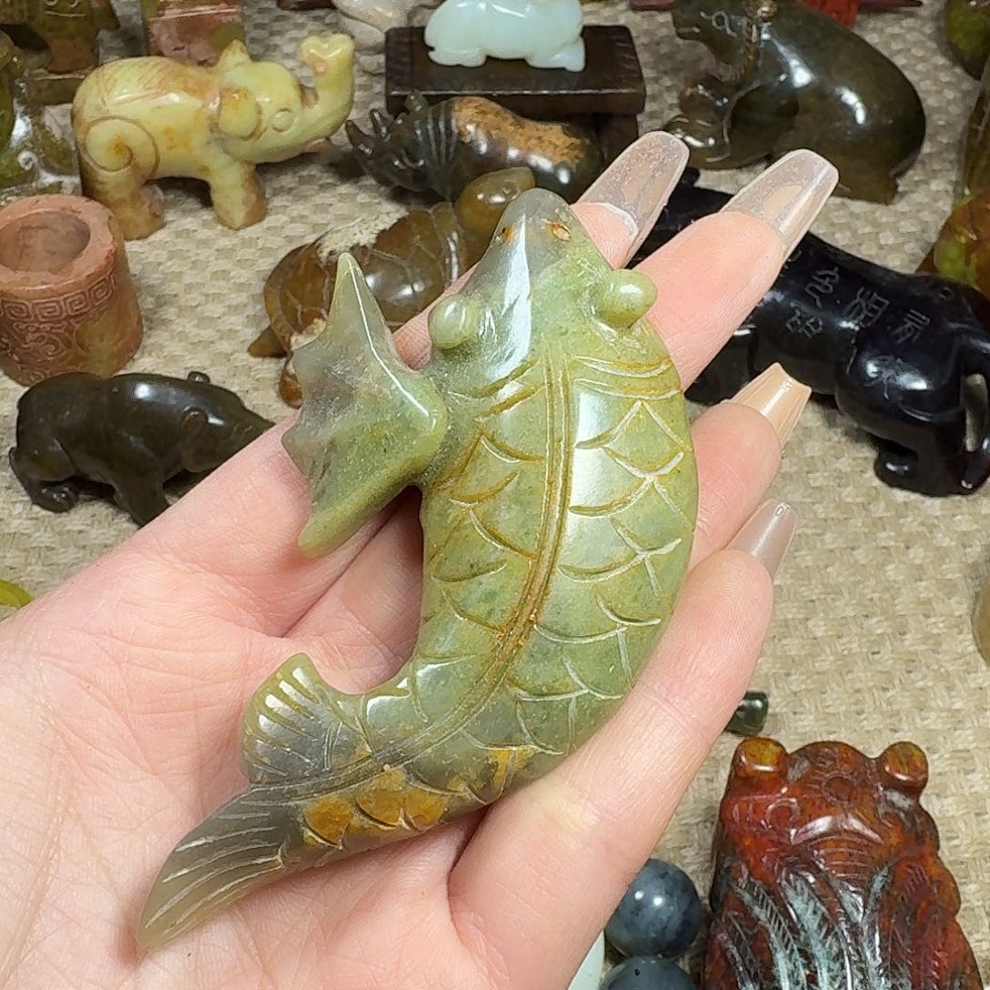 白玉菩提吊坠挂件