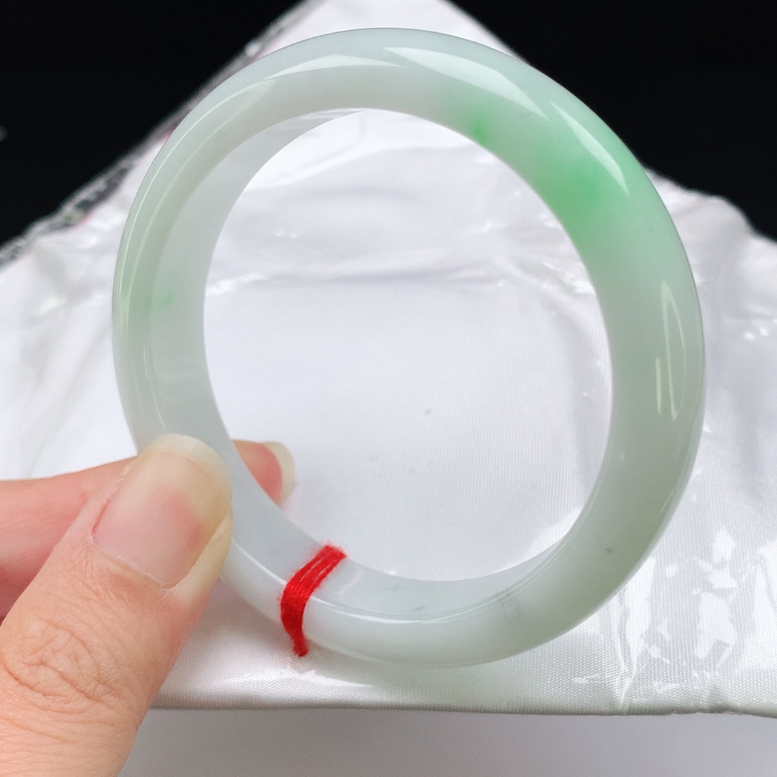 未镶嵌手镯翡翠54+圈