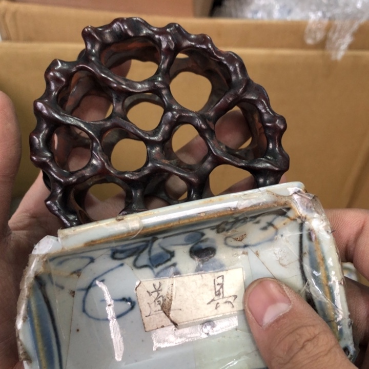 陶瓷孤品单件车里拍